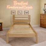Santana 3' and 4'6" Bed with Light Oak/Rattan Effect - Image 2