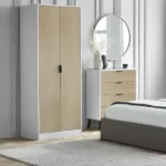 Alba 2 Door Wardrobe in different Colors - Image 3