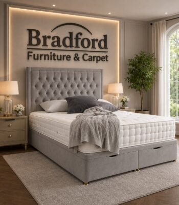 Albans Ottoman End Lift Storage Divan Bed Frame