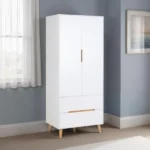 Alicia Combination Wardrobe in White & Anthracite - Image 2
