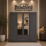 Alicia Oslo High Gloss Wardrobe | Bradford Furniture & Carpets - Image 4