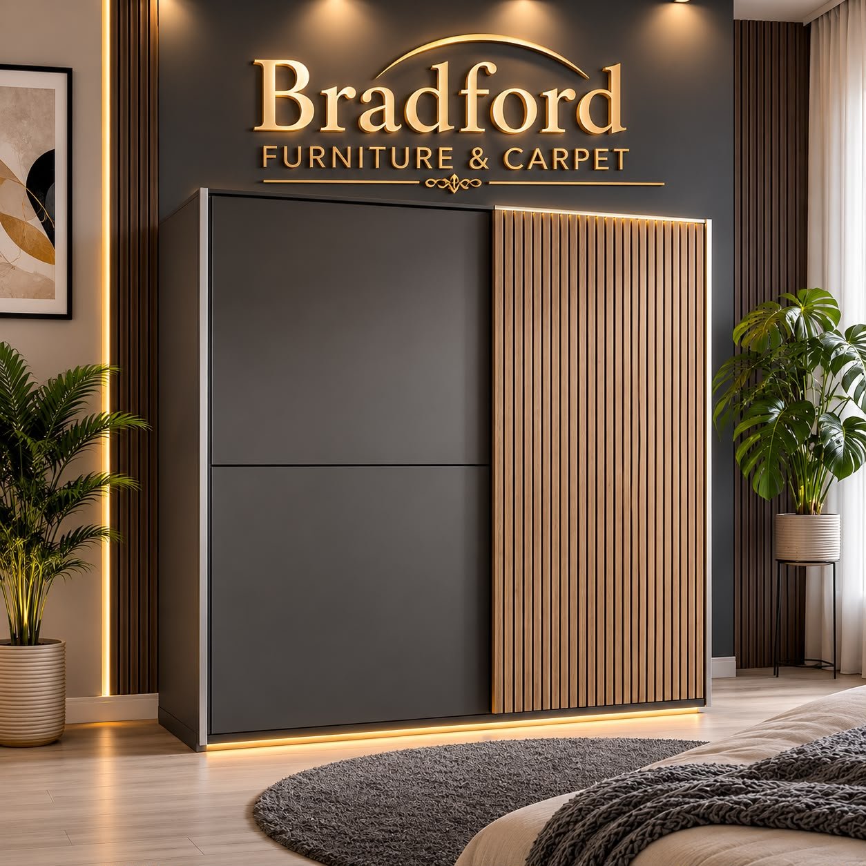 Berno Sliding 2 Door Wardrobe Berno Sliding 2 Door Wardrobe - Image 1
