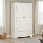 Bordeaux 2 Door Wardrobe in Ivory Color - Image 3
