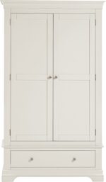 Bordeaux 2 Door Wardrobe in Ivory Color - Image 5