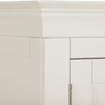 Bordeaux 2 Door Wardrobe in Ivory Color - Image 9