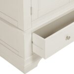 Bordeaux 2 Door Wardrobe in Ivory Color - Image 10