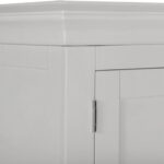 Bordeaux 3 Door Wardrobe in Pebble Grey Color - Image 7