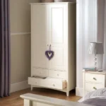 Cameo Combination Wardrobe in Stone white Color - Image 2