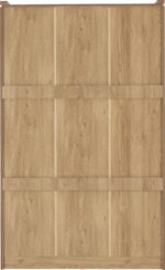 Charles 3 Door 2 Drawer Mirrored Wardrobe in Oak Effect Veneer - Image 6