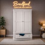 Clermont 2 Door 1 Drawer Wardrobe