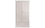 Clermont 2 Door 1 Drawer Wardrobe - Image 5