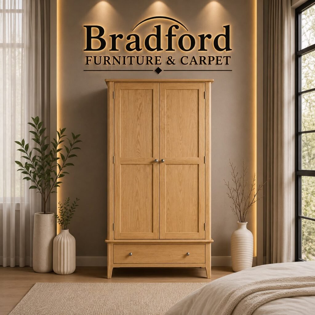 Cotswold 2 Door 1 Drawer Wardrobe