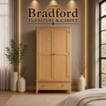 Cotswold 2 Door 1 Drawer Wardrobe