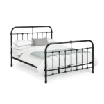 Logan Metal Bed in Black Color - Image 5