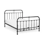 Logan Metal Bed in Black Color - Image 6