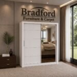 Lyon Sliding Door Wardrobe | Bradford Furniture & Carpets