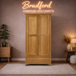 Mallory Combination Wardrobe in Oak Color