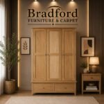 Mallory Combination Wardrobe in Oak Color