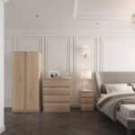 Malvern 2 Door Wardrobe Bedroom Set in Sonoma Oak Effect - Image 3