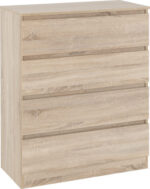 Malvern 2 Door Wardrobe Bedroom Set in Sonoma Oak Effect - Image 6