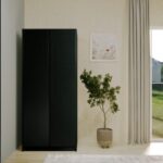 Malvern 2 Door Wardrobe in Black Color - Image 7