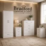 Nevada 2 Door 1 Drawer Wardrobe Bedroom Set