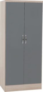 Nevada 2 Door All Hanging Wardrobe - Image 2