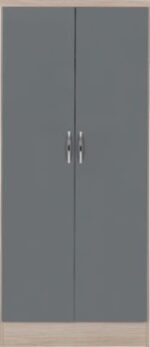 Nevada 2 Door All Hanging Wardrobe - Image 3