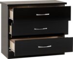 Nevada 3 Drawer Chest in all Colors - Image 6