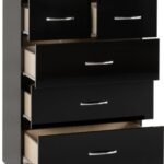 Nevada 3+2 Drawer Chest in all Colors