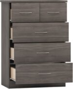 Nevada 3+2 Drawer Chest in all Colors - Image 10