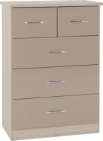 Nevada 3+2 Drawer Chest in all Colors - Image 16