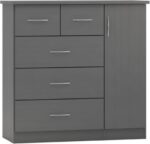 Nevada 5 Drawer Narrow Chest in all Colors - Image 3