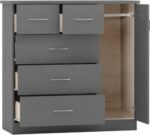 Nevada 5 Drawer Narrow Chest in all Colors - Image 4
