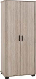Oliver 2 Door Wardrobe in Light Oak Effect - Image 3