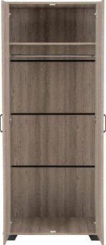 Oliver 2 Door Wardrobe in Light Oak Effect - Image 5