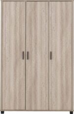 Oliver 3 Door Wardrobe in Light Oak Effect - Image 2