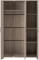 Oliver 3 Door Wardrobe in Light Oak Effect - Image 4