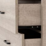 Oliver 3 Drawer Chest in Light Oak Effect - Image 7