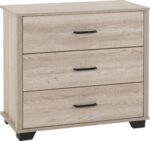 Oliver 4 Door Wardrobe Bedroom Set Light Oak Effect - Image 6