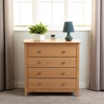 Oslo 4 Drawer Chest in Antique Pine