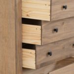 Panama 4 Drawer Chest in Natural Wax - Image 5