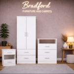 Polar Bedroom Set in White Color