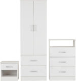 Polar Bedroom Set in White Color - Image 4