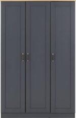 Portland 3 Door Wardrobe - Image 5