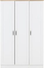 Portland 3 Door Wardrobe - Image 3