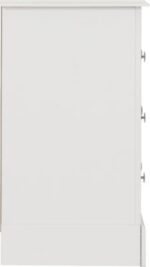 Stratford 3 Drawer Chest in White Color - Image 8