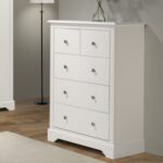 Stratford 3+2 Drawer Chester in White Color - Image 6
