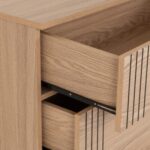 Tessa 3 Drawer Chest in Natural Oak Effect - Image 5