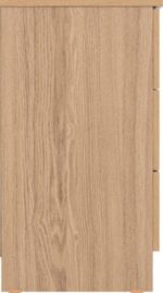 Tessa 3 Drawer Chest in Natural Oak Effect - Image 7